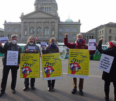 vor dem Bundeshaus